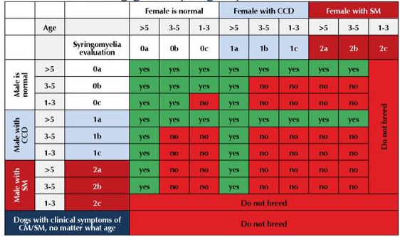 UK 2012 Syringomyelia Breeding Guidelines